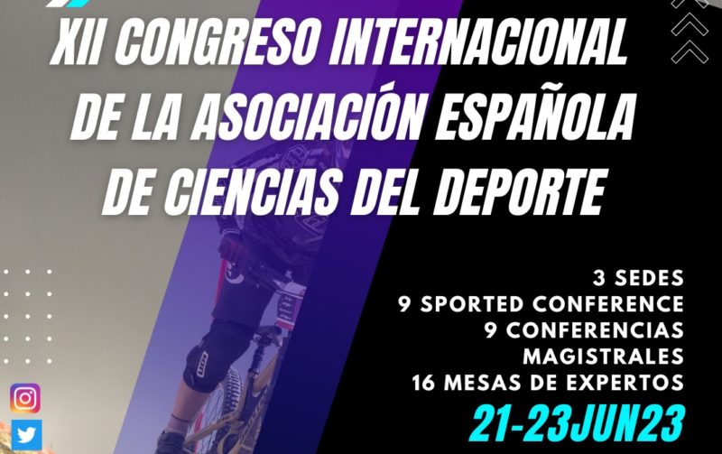 Madrid acogerá el XII Congreso Internacional de la Asociación Española de Ciencias del deporte