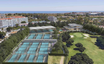 Los Naranjos Golf Club abrirá en agosto el mayor club de pádel de Andalucía