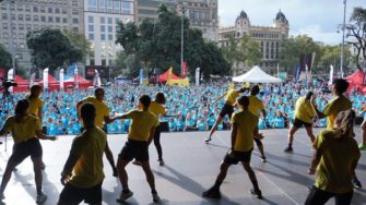 La Festa del Fitnes congrega a 3.000 personas en Barcelona